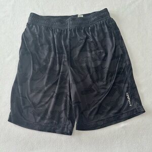 HEAD Shorts Men’s Large Tennis Black Camo Performance Shorts Pockets Drawstring